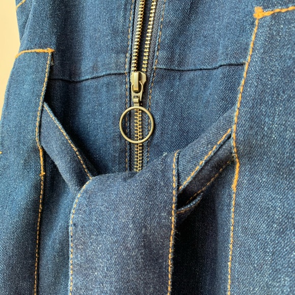 🦄 UO Finders Keepers Denim A-line dress - NWT - Picture 6 of 11